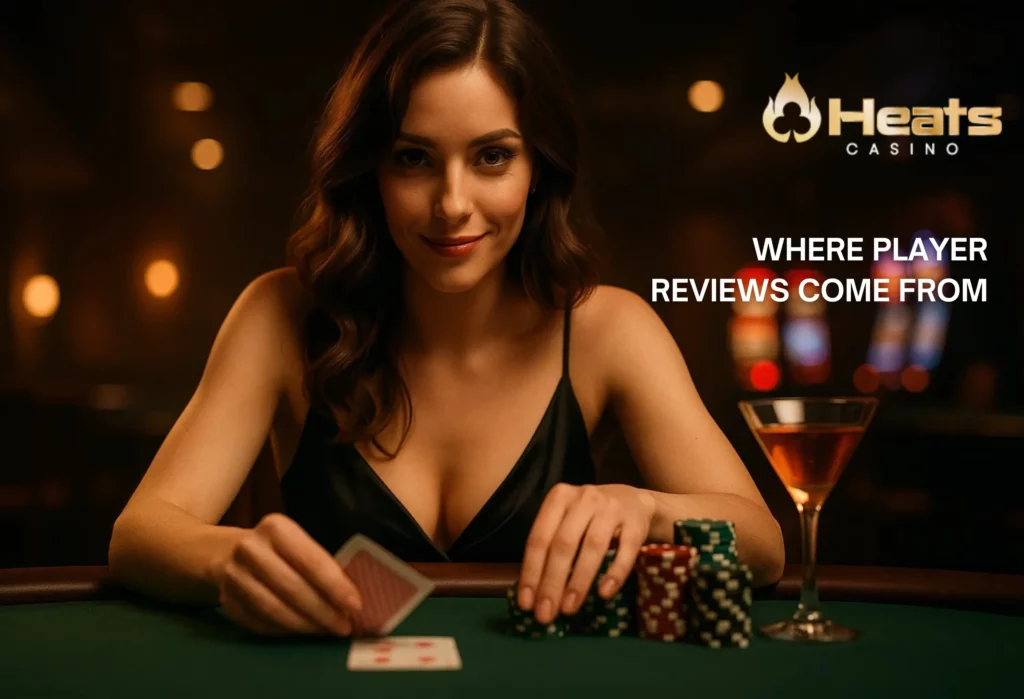 Where Heat Casino players reviews come from.